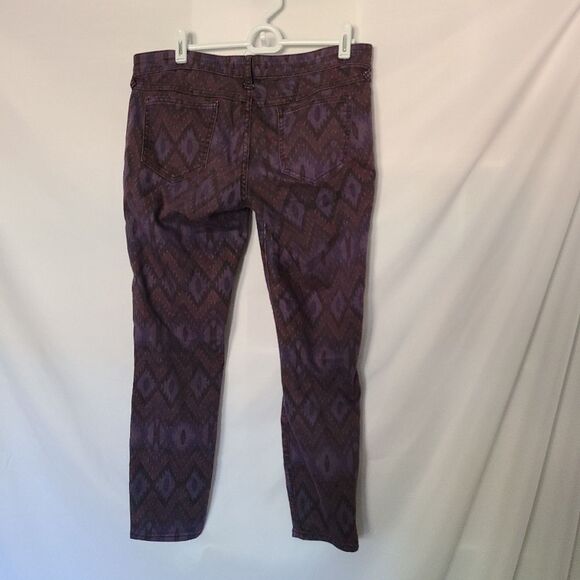 Free People Tribal Pattern Skinny Jeans size 29 - Picture 2 of 5